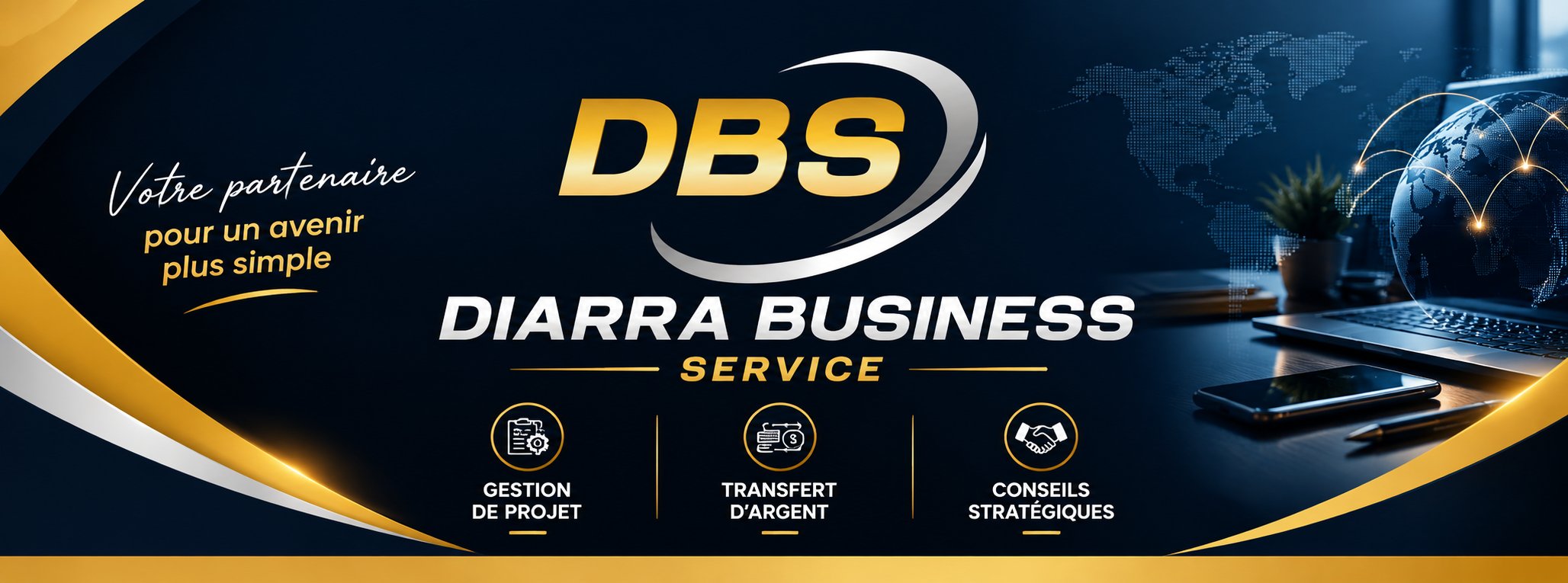 Bannière Diarra Service