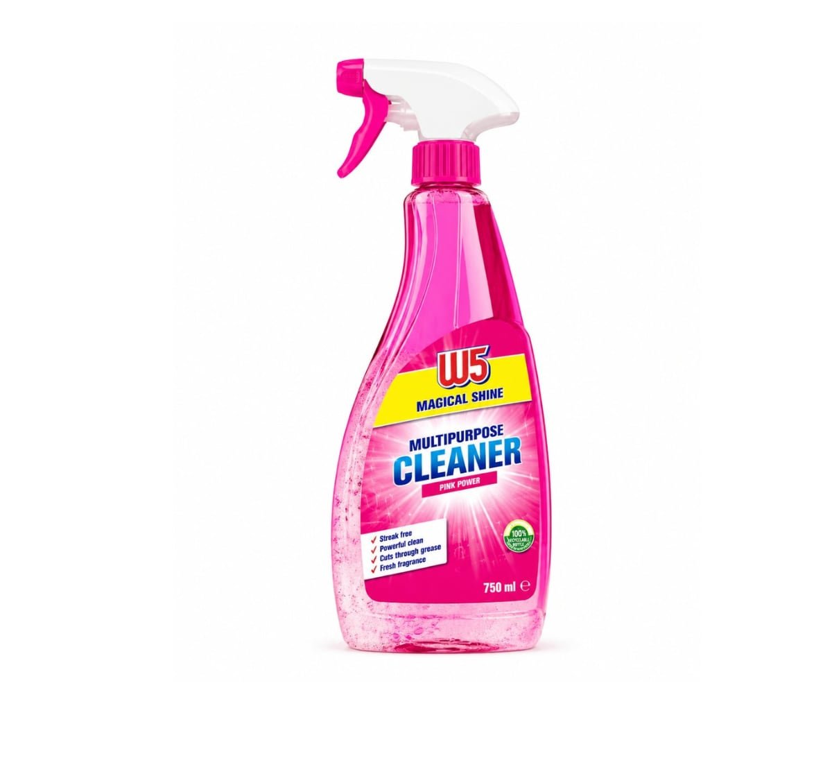Nettoyant Multi-Usages Spray Pink Power W5 750 ml